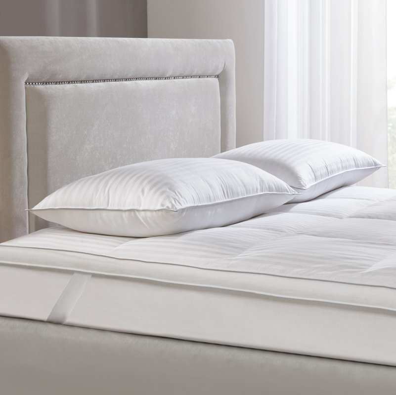 Symple Stuff Collection 7cm Goose Down Mattress Topper Wayfair.co.uk